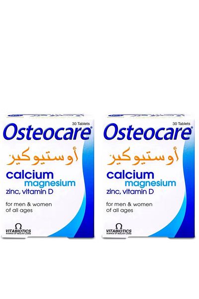 Osteocare 2-pack of Calcium and Magnesium for Strong Bones 60 tablets