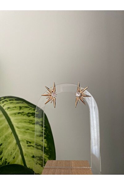 XUPING JEWELRY Half Star Steel Earrings