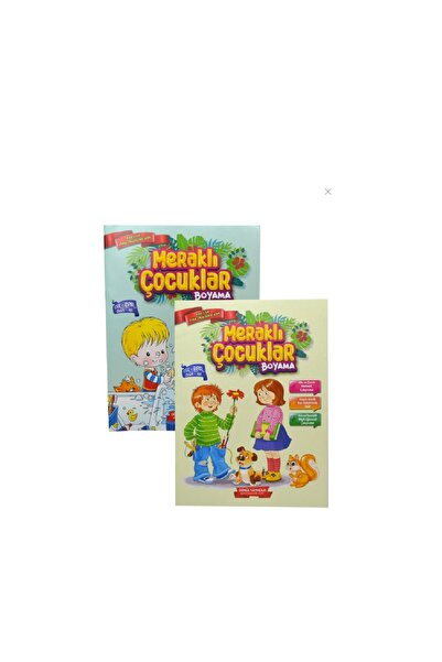 Siriderya Pull and Pull Educational Curious Kids Painting Set 5-Piece Painting Notebook Book