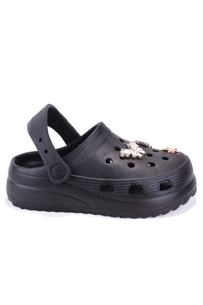 DAGOSTER Dza75-205 Black Stone Orthopedic Daily Cross Sports Women's Slippers