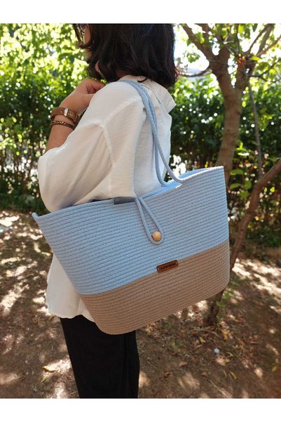 Secem Boutique Beach Bag, Jute Straw Bag