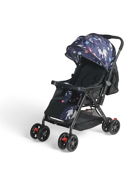 ALBADER Baby Stroller, Stroller For Baby, Foldable Stroller With Safety Harness, Travel Stroller