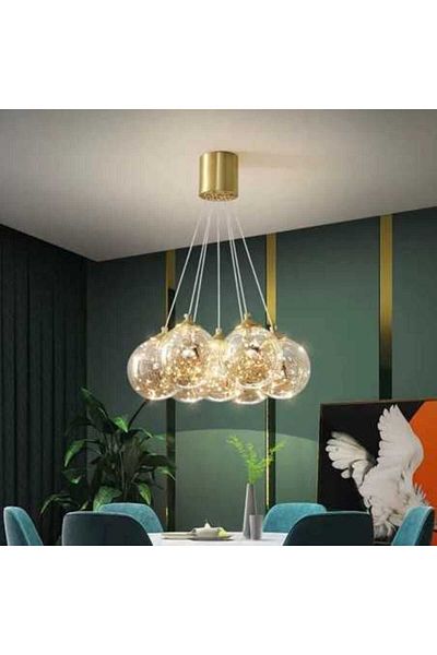 Jiju Led Chandelier 48w 3000k Warm Light