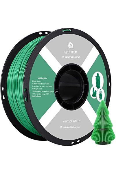 GÜMRÜK BEY Filament 1.75mm, Uyumlu 3D Printer Filament ABS Rapido 1kg Makara ...