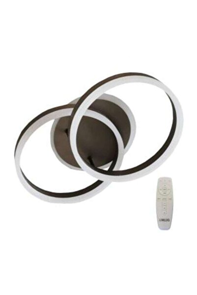 Sueva LED Chandelier Dark Brown Dimmable 90W With Remote Control 480×300×90mm