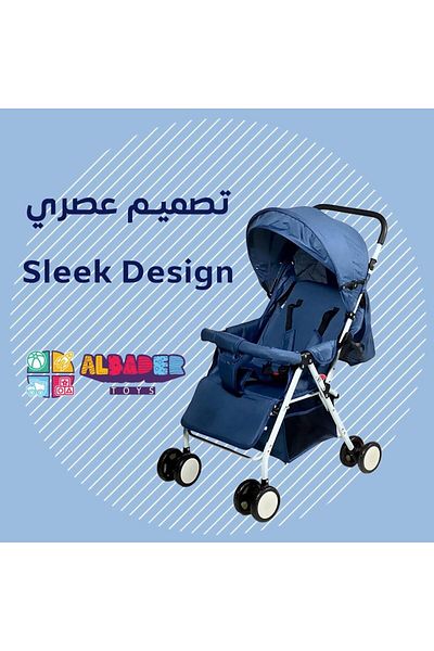 ALBADER Travel Stroller, Lightweight for Toddler, Foldable Baby Strollers With Adjustable Backseat