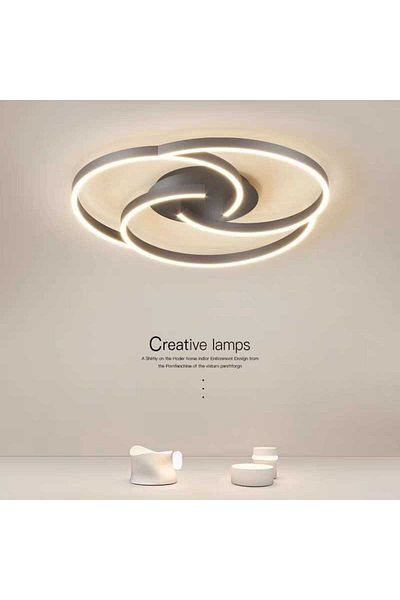 LightPlanet LED Chandelier with 2.4G wifi Remote Control Black light/cold/warm/neutral adjustable intensity