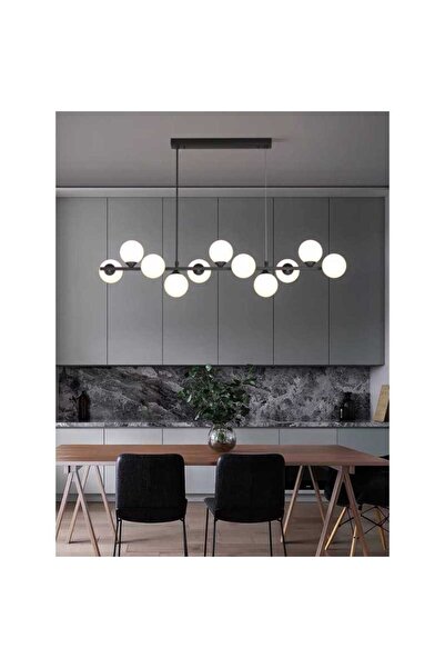 Jiju Led Gold Chandelier With 11 Matte White Globes G9 Socket Adjustable Height Bulbs Not Included