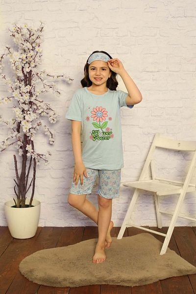 GRI MOR TEKSTIL SET PENTRU FETE BUMBAC PENTRU PENTRU T-SHIRT-ŞORT