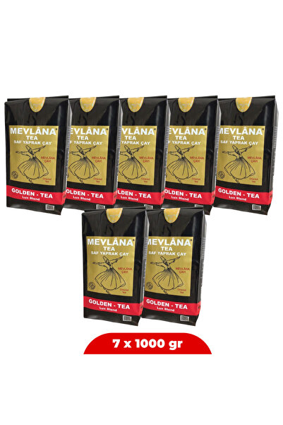 Mevlana Çay 7 X 1000 G - %100 Ceylon Garantili Saf Yaprak Çay Sri Lanka Efsanesi Mevlana Tea Group Kalitesiyle