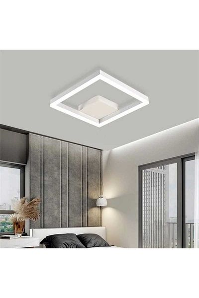 LightPlanet Moterna Led Chandelier With 2.4g Wifi Remote Control Light/cold/warm/neutral Intensity White