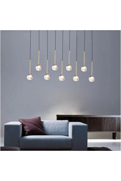 Jiju Led Chandelier Gold Bila 36w Neutral Light