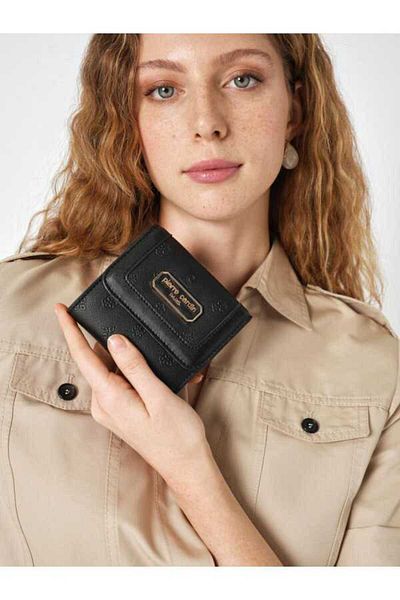 Pierre Cardin Multi-Eye Women's Black Wallet