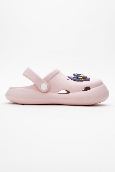 CCWAY AYAKKABI Children's Accessory Sabo Slippers 30-35 Powder