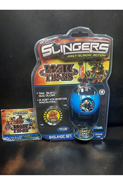 TOYSTAR Slingers Mıknatıslı Taso Başlangıç Seti ,tam Işlevli Güç Ölçer, 5 Ade...