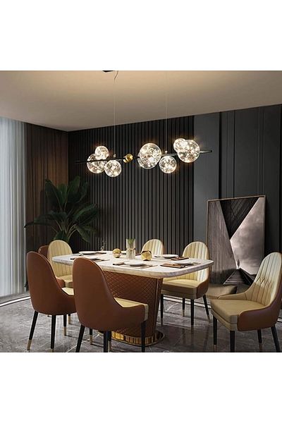 LightPlanet LED Chandelier Fireflies 56W L110CM Modern 3000K
