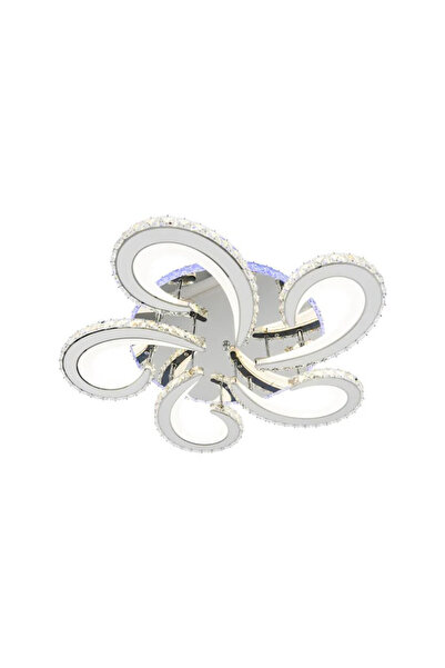 Jiju Led Crystal Chandelier 2.4g Wifi Remote Control Light/cold/warm/neutral Adjustable Intensity