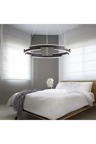 LightPlanet LED chandelier with 2.4G wifi remote control with 3 functions light/cold/warm/neutral