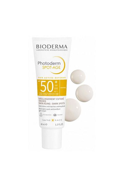 Bioderma Bioderma Photoderm Spot-Age SPF50+ – Gel-cremă antioxidantă împotriva petelor pigmentare și a daunelor solare, 40 ml