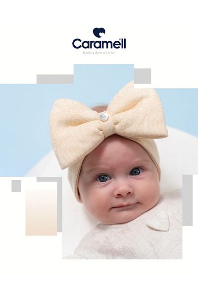 Caramell My Baby Kumsal Baby & Mother Bandana Tiny Lace 1915