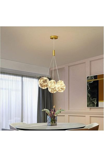 Jiju Led Pendant Chandelier 42w Neutral Light