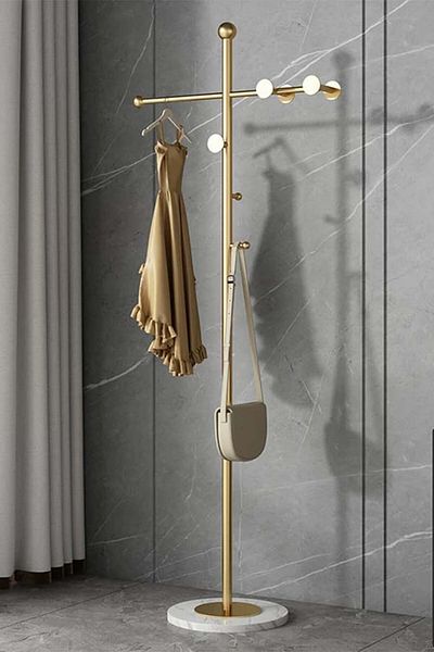 Generic Metal clothes hanger and rack with hooks