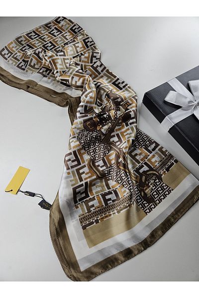Webinay Home F Pattern Chain Pattern Voile Silk Shawl New Season Shawl Scraf Premium