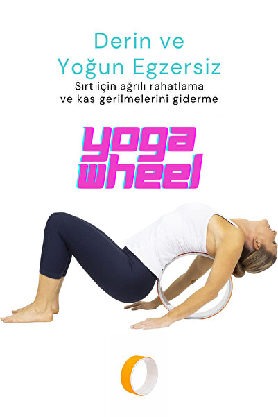 welcomein Pilates Ve Yoga Wheel Balance Kaymaz Yoga Çemberi Pilates Tekerleği...