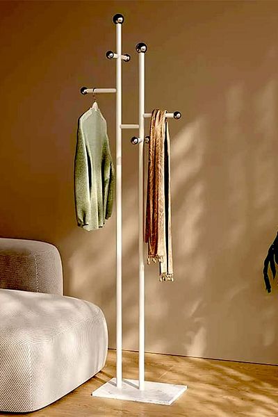 Generic Metal clothes hanger and rack with hooks