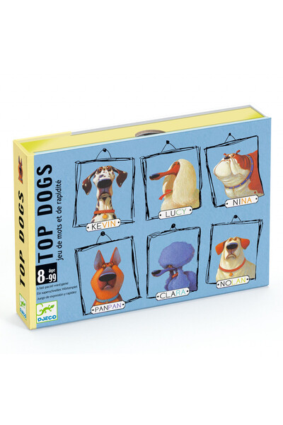 djeco Top Dogs card game, Djeco, edition for various ages