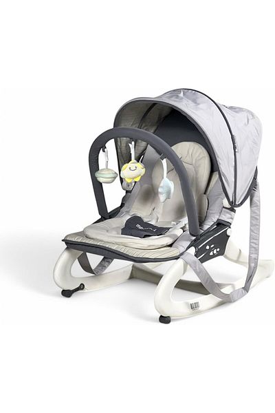 ALBADER Baby Rocking Chair, Baby Swing for Infants Baby Rocker 2 Speeds, Music, Adjustable Rocking