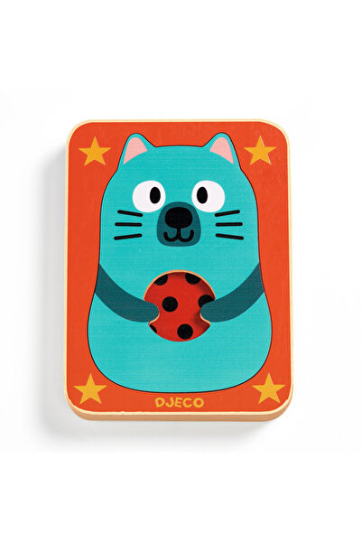 djeco Puzzle straturi Max & co, Djeco, kids plus edition