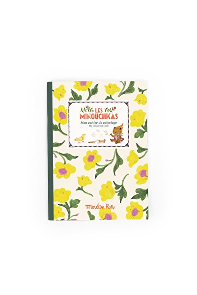 Moulin Roty Carte de colorat Minouchkas, Moulin Roty, varianta trending pentr...