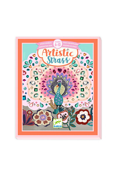 djeco Set creativ cu strasuri Frumusete salbatica, Djeco, gama moderna copii