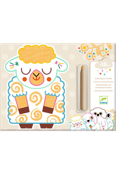 djeco Drawing game Friends from the yard, Djeco, varied kids collection