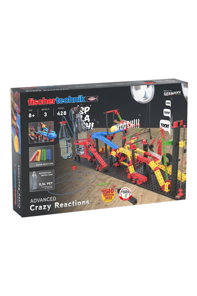 Fischertechnik Kit STEM Reactii in lant traznite, Fischertechnik, editie activa