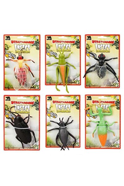 NEWBRENDHOME ألعاب تعليمية تفاعلية، حشرات ناعمة قابلة للتمدد، لعبة للأطفال من...