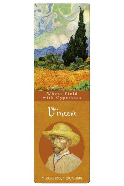 Fridolin Bookmark Van Gogh Wheat Field, Fridolin, edition for various ages