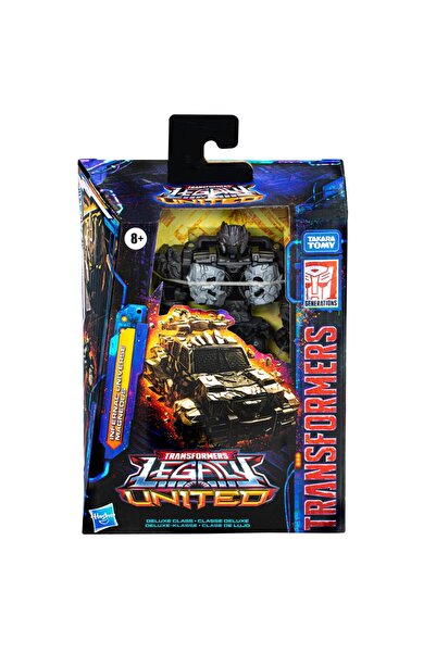 transformers Generations Legacy United Deluxe Class Infernac Universe Magneous Figure, 14 cm