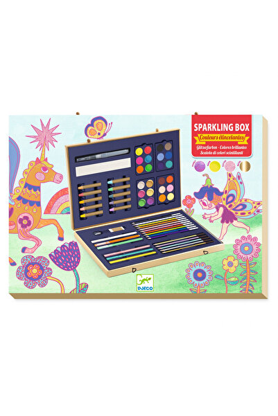 djeco Cutie desen si pictura culori stralucitoare, Djeco, super distractiv