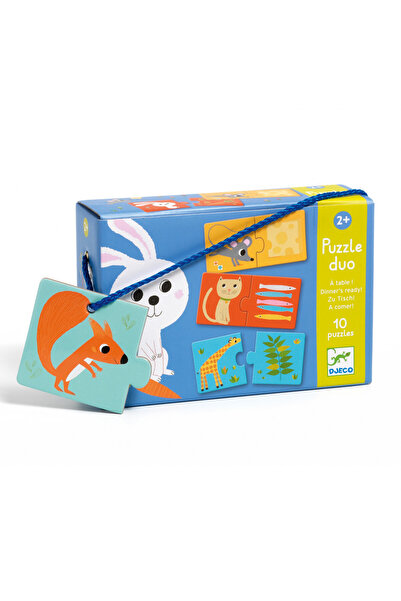 djeco Puzzle duo La masa, Djeco, editie pentru weekend