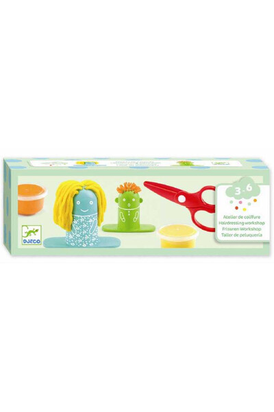 djeco Atelier cu plastilina La coafor, Djeco, super rezistent