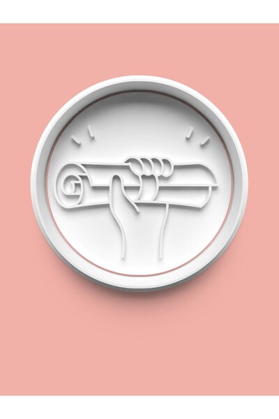 AKTASTORE قالب كوكي بتصميم التخرج وقالب لب السكر