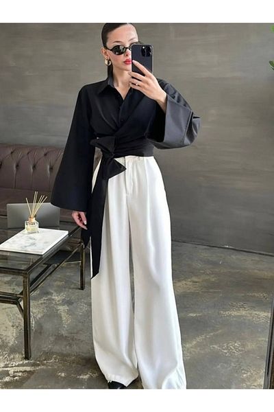 VirtuStore Bow Detail Shirt