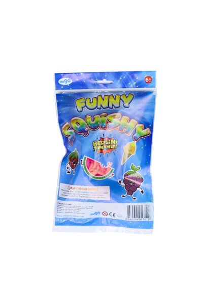 AMALFİ Squishy Çilek Kız Erkek Çocuk Oyuncak Eğitici Oyuncaklar
