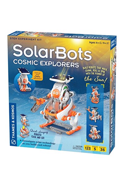 Thames & Kosmos Kit STEM Roboti solari, Thames & Kosmos, colectie unisex