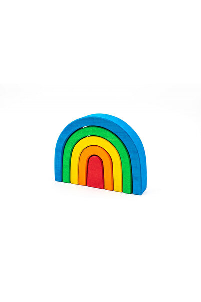 Marc toys Ръчно изработен комплект, Дъгова арка Средно синьо