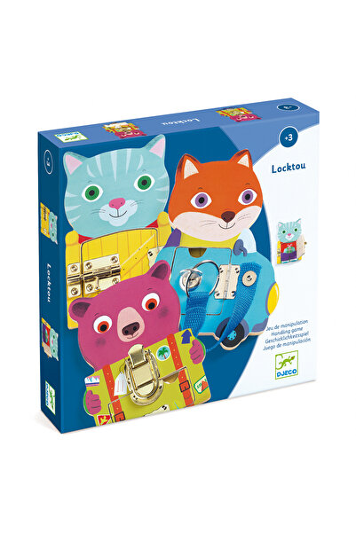 djeco Joc educativ Locktou, Djeco, super rezistent
