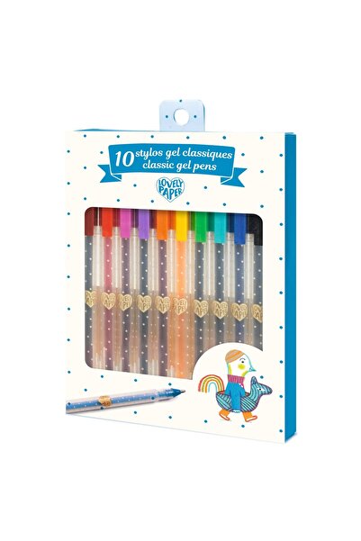 djeco Set roll-gel 10 culori,