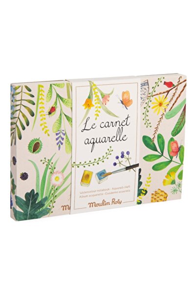 Moulin Roty Carnet cu coli pentru pictura, Moulin Roty, super rezistent